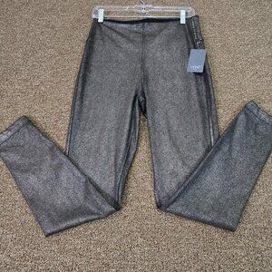 Lysse Metallic Coated Baby Boot Cut Jeggings Sz Medium NWT